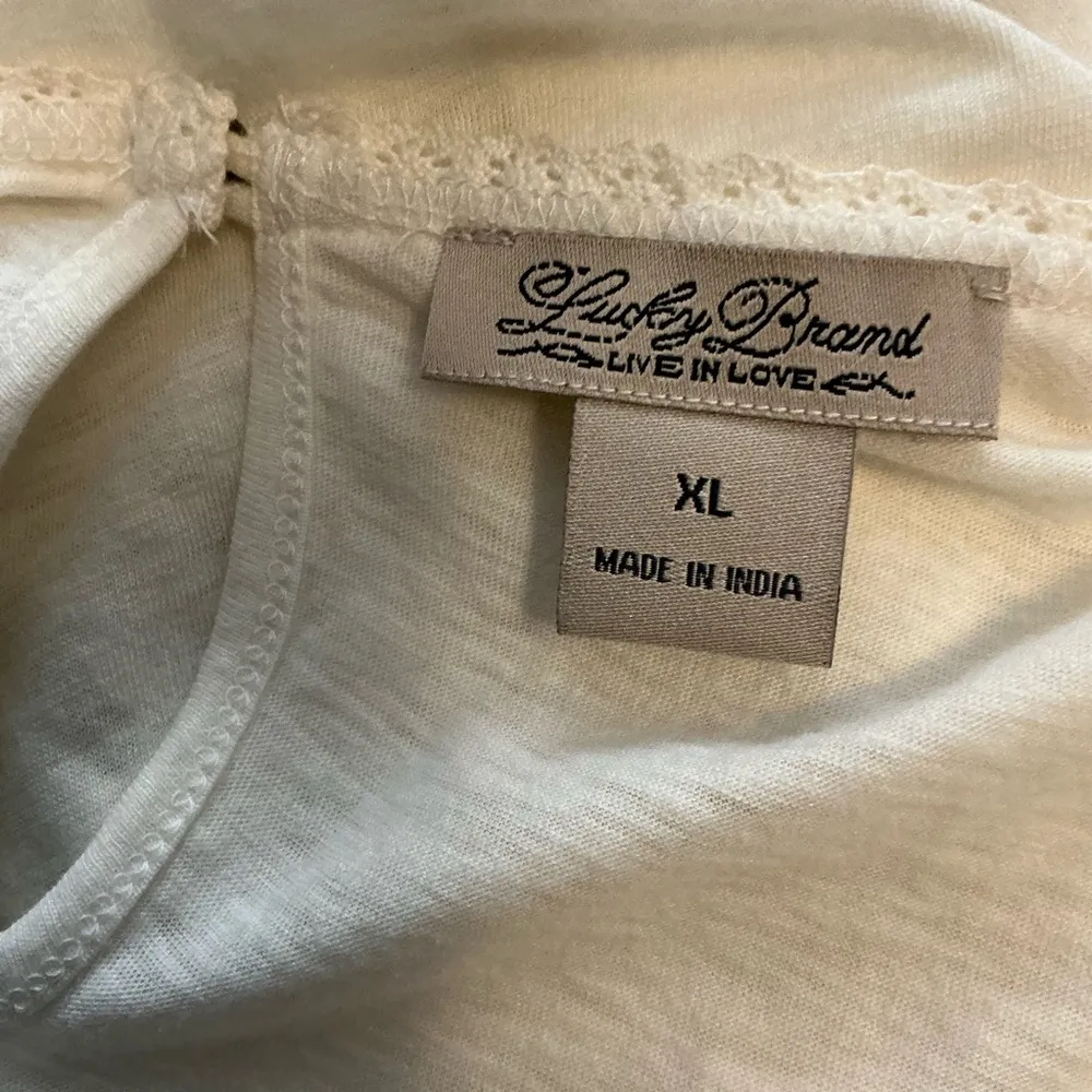 Lucky Brand Feminine Lace Top - Image 2