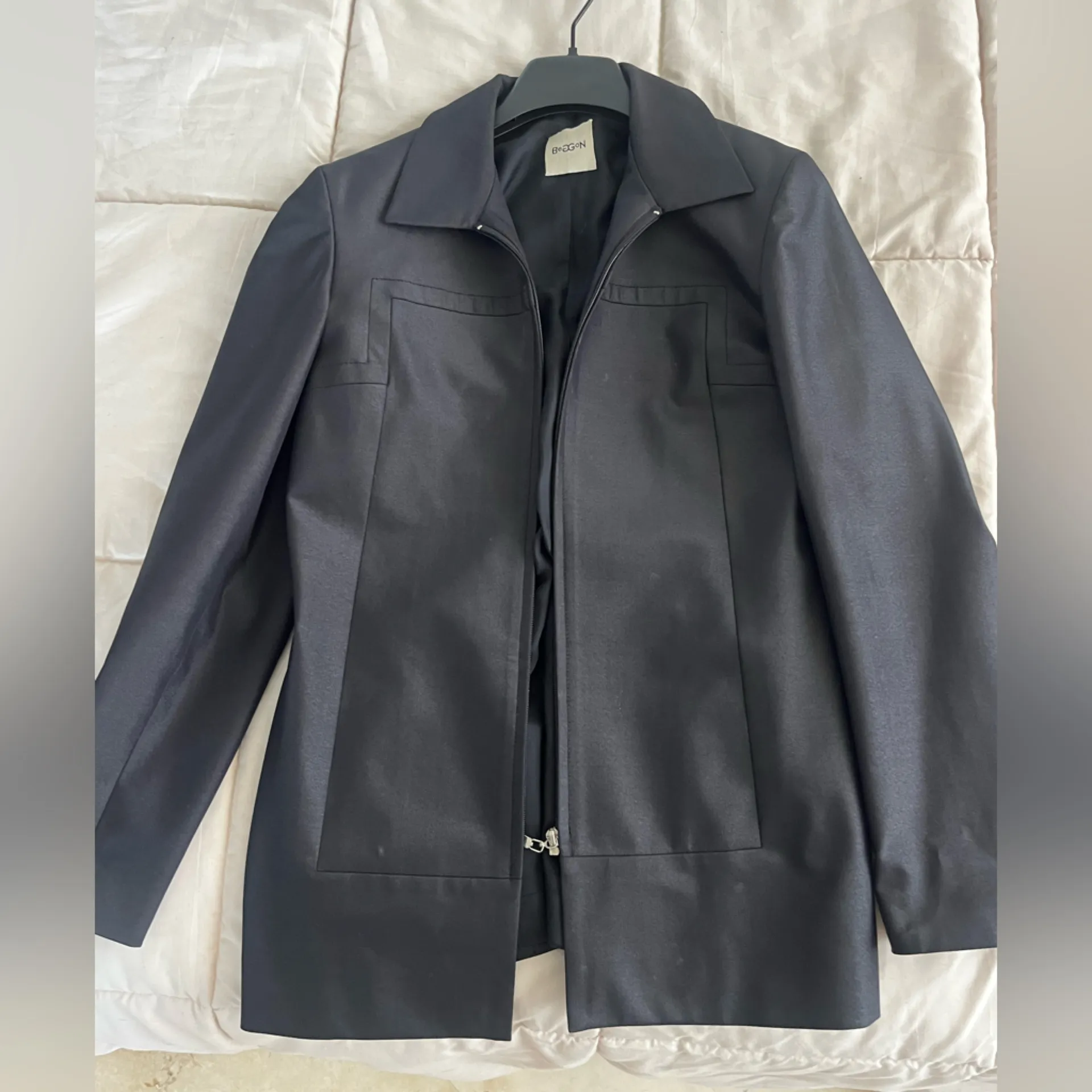 Beggon Elegant Black Coat - Image 2