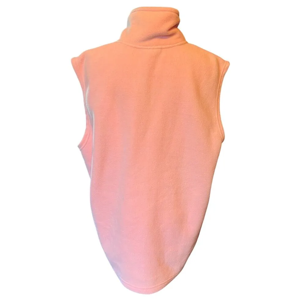 Weatherproof Women's Pink Fleece Vest.  UK Logo on Chest.  Size Large - Image 2
