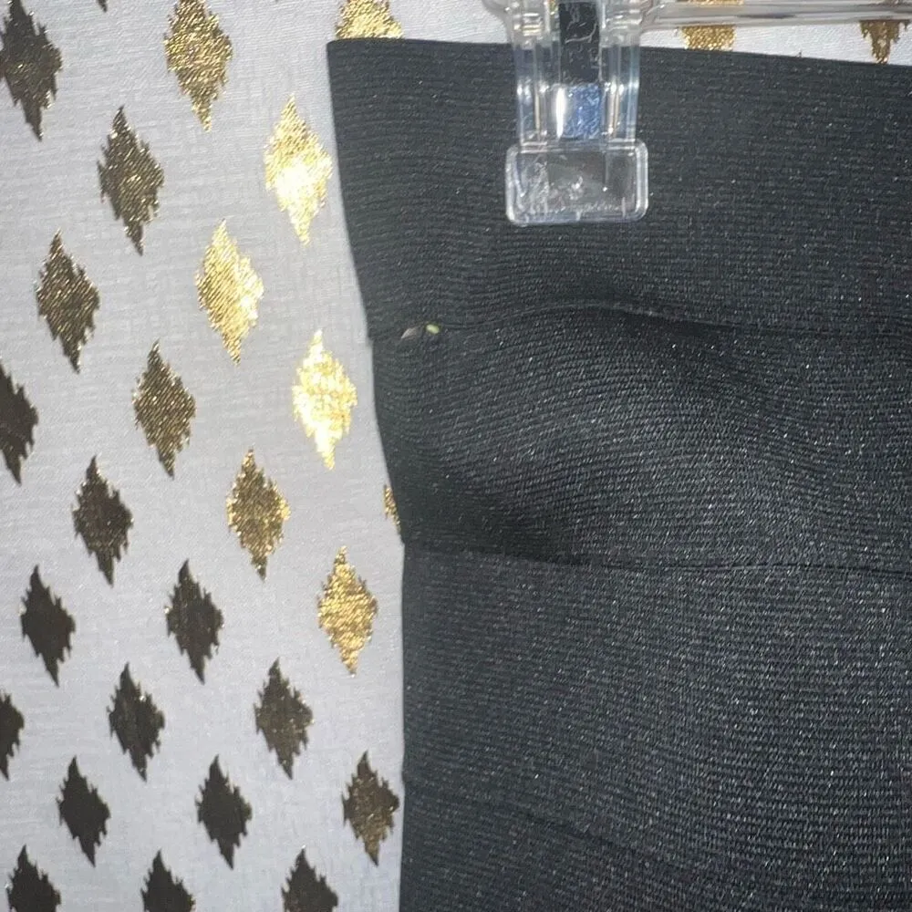 NWT Heartsoul y2k bandage skirt with goth zipper size XS - Image 4