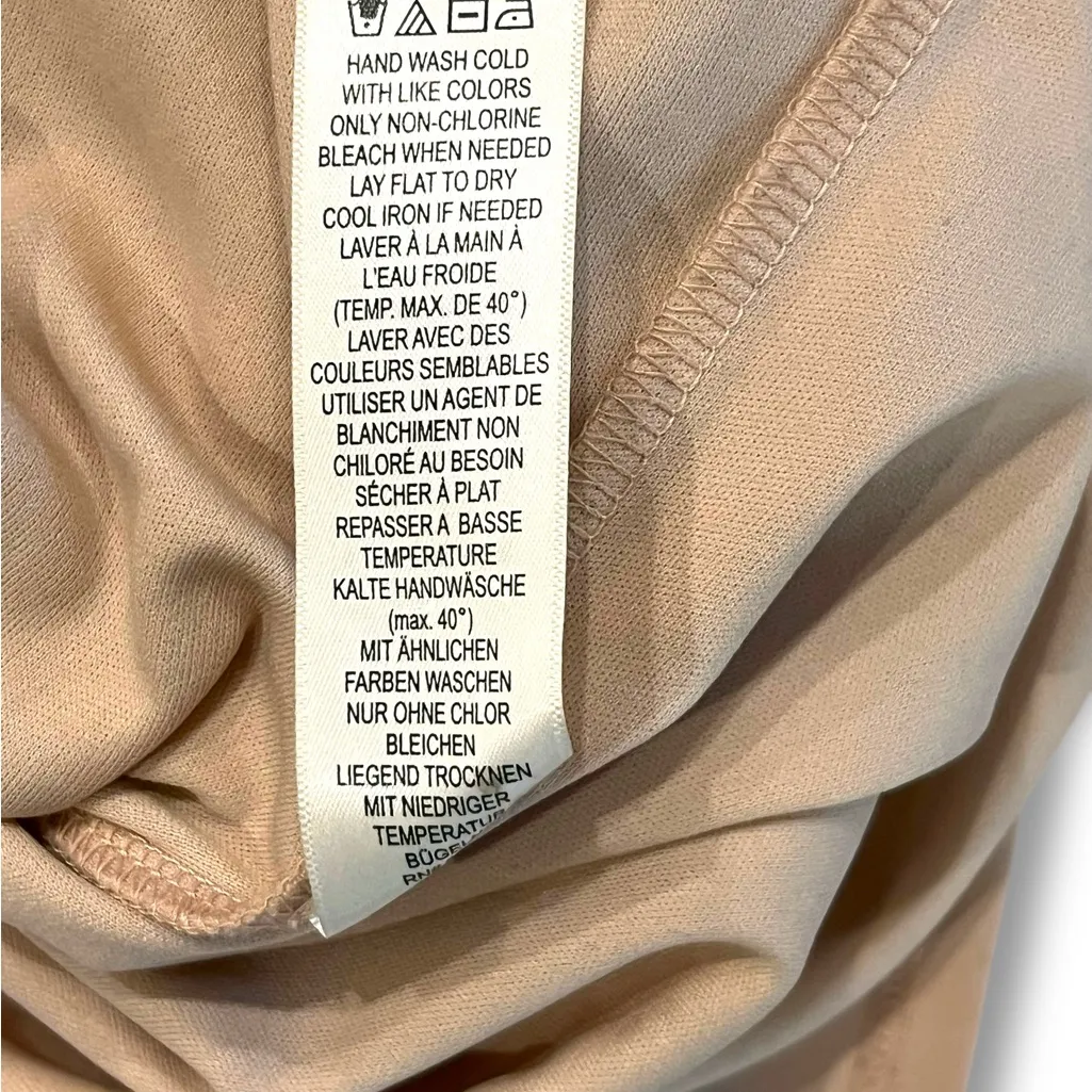 Adrianna Papell Lace Overlay Sleeveless Round Neck Blouse Blush Pink XL Barbie - Image 7