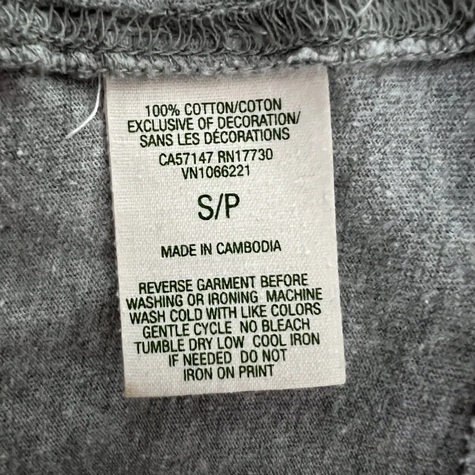 Roots Shirt Womens Small Gray Red Raglan Baseball‎ Tee Sporty Casual Versatile - Image 7