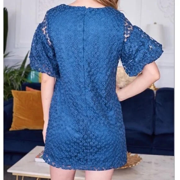 Floral Lace Mini  Dress‎ - Image 9