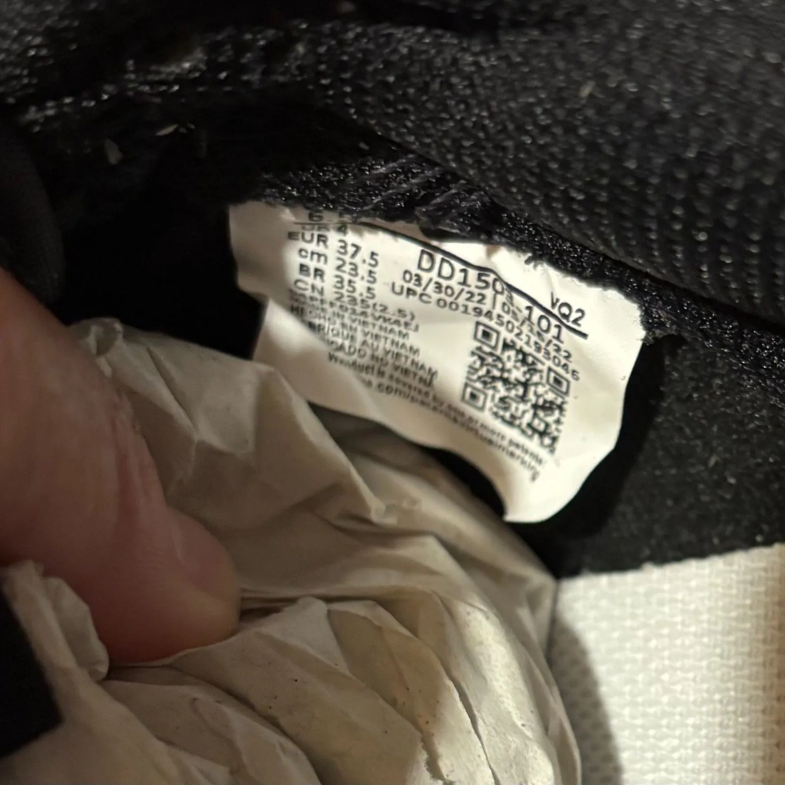 Nike Dunk Low Retro Panda OG Sneakers Women's 6.5, Men's 5, New In Box - Image 10