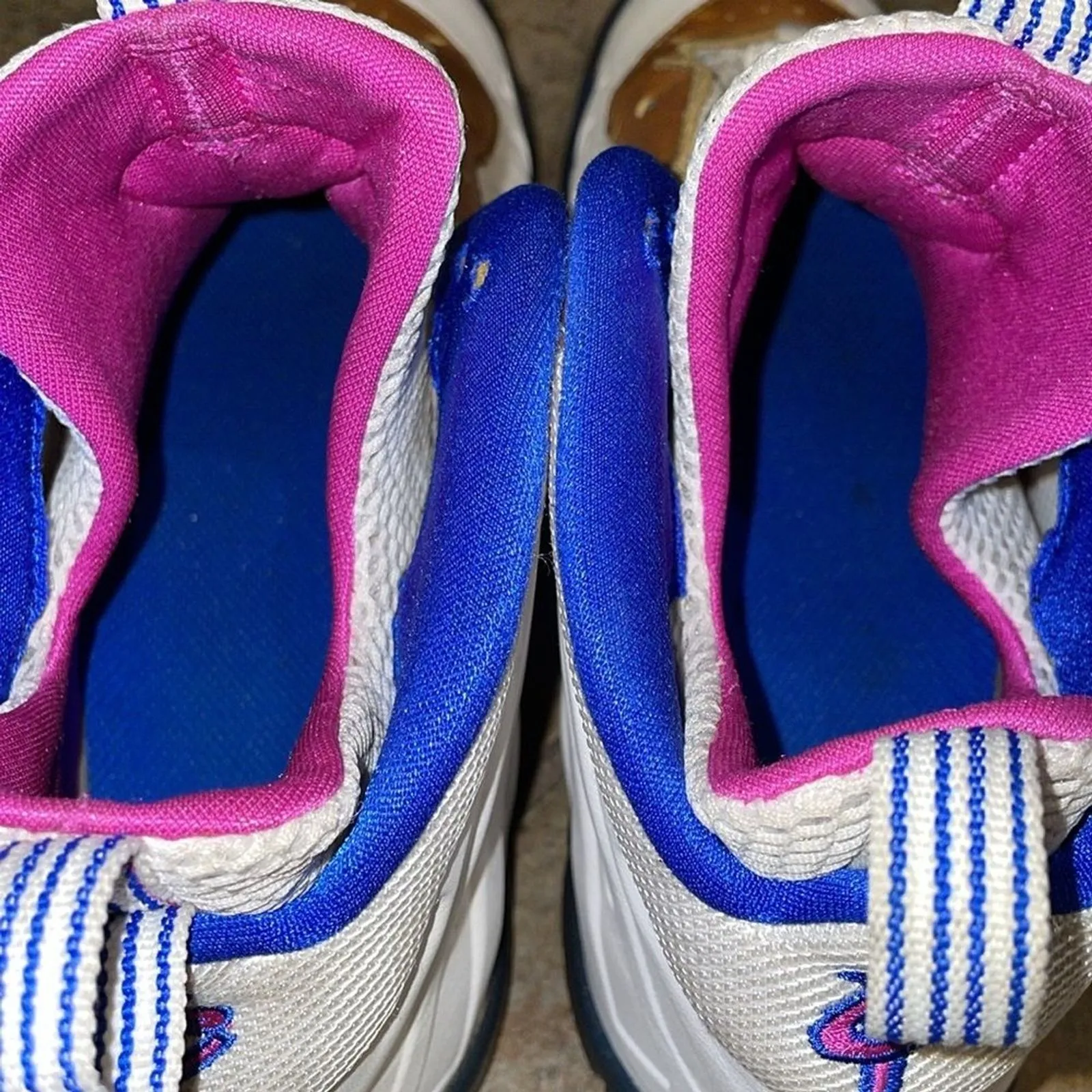 Nike Little Posite One GS Peanut Butter & Jelly Fuchsia Blast 644791-103 Size 6Y - Image 5