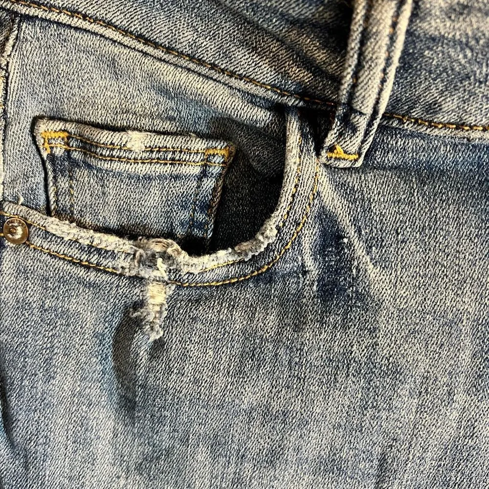 DL 1961 denim Florence cropped mid rise insta sculpt skinny sz 27 - Image 4