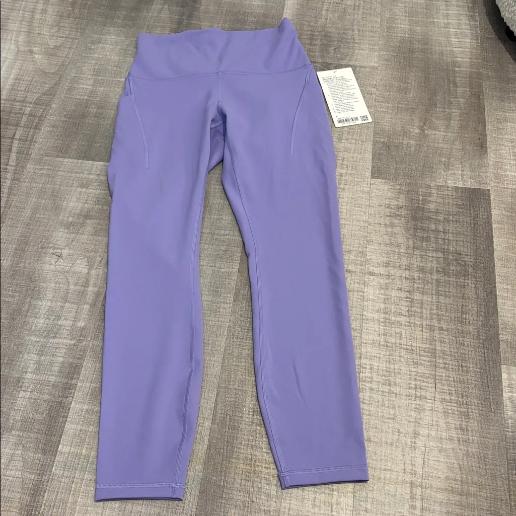 Lululemon Wunder Train High-Rise Tight with Pockets 25" Dark Lavender - Image 2