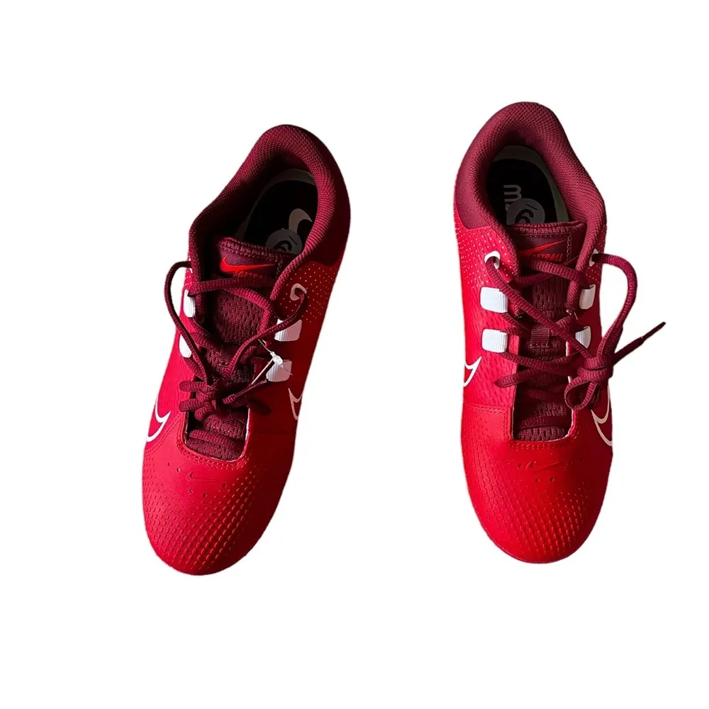 NWT Nike Hyperdiamond 4 Elite Women's Softball Cleats RED - Image 12