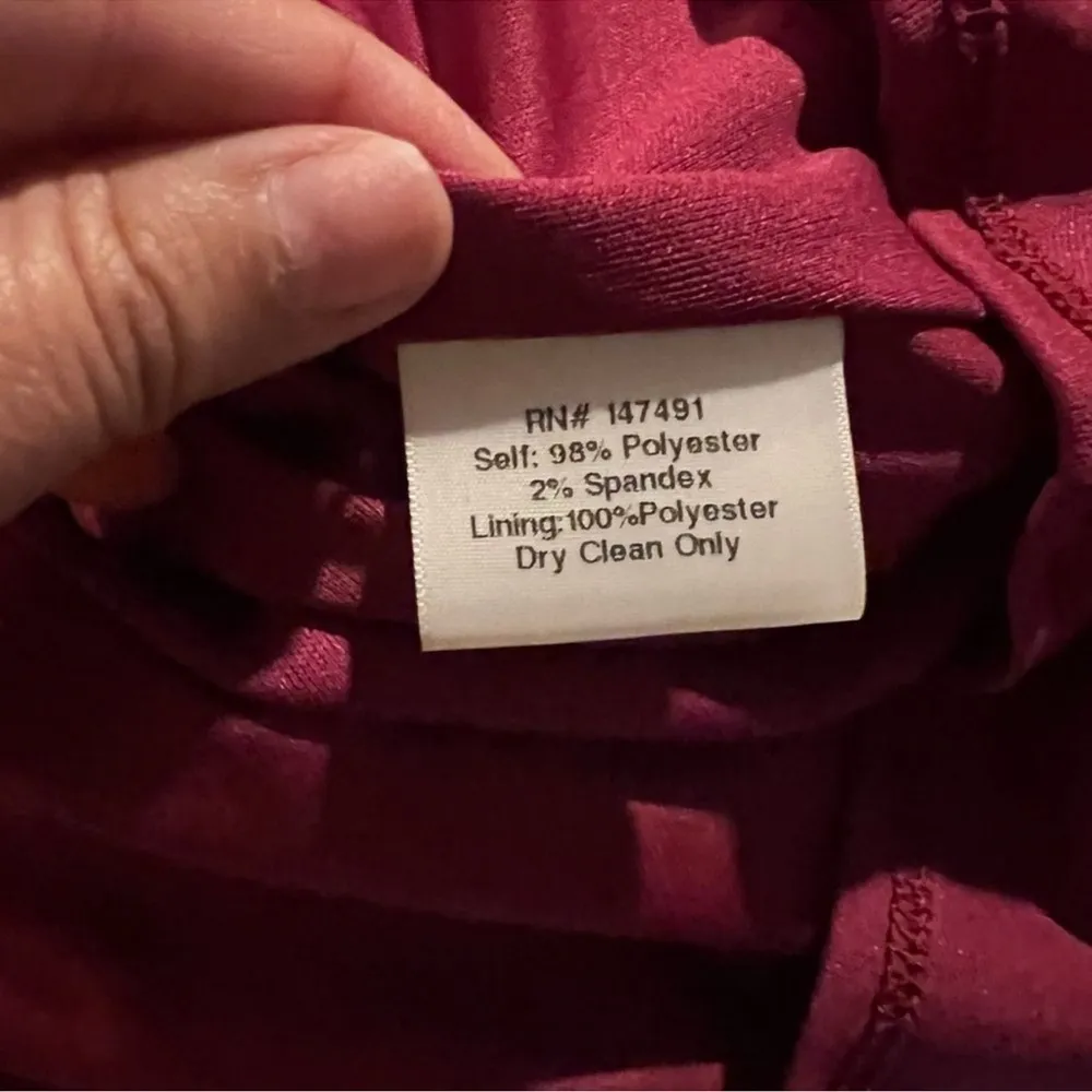 REVOLVE One-Shoulder Fuchsia Dress - Image 9