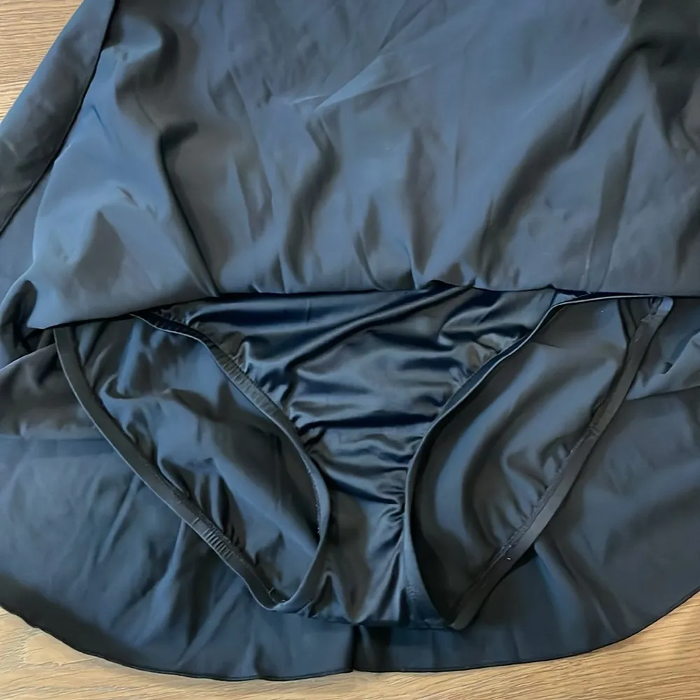 Azul by Maxine of Hollywood Tropical Floral Swim Dress Sz 10 One Piece Swimsuit - Image 8