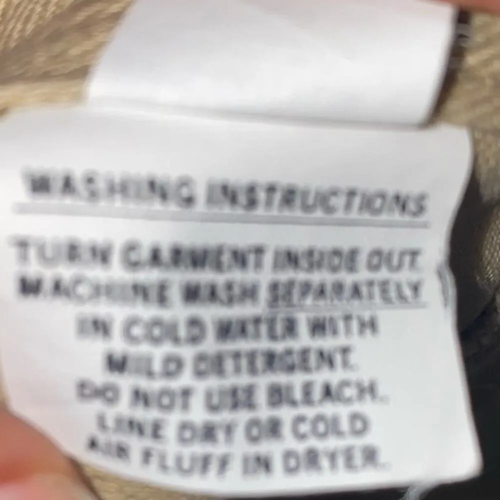 Rocky Mountain Vintage Khaki Tan Straight Leg Pleated High Rise Pants Size 33 - Image 8