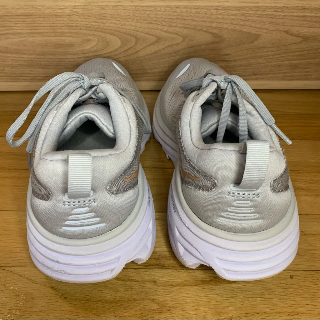 Hoka Bondi 8 Women's Sneakers in Gray - Image 5