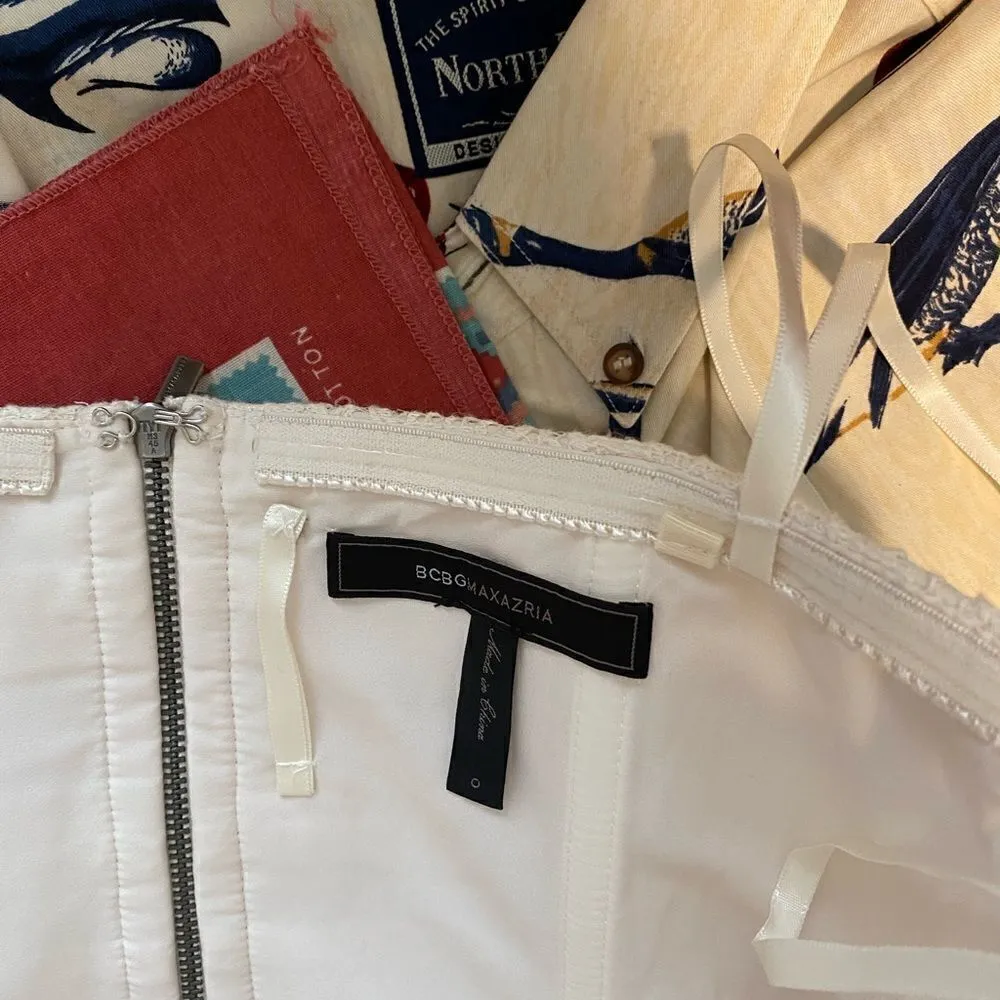 BCBGMAXAZRIA BCBG Dorothea semi formal fit and flare mini dress - Image 8