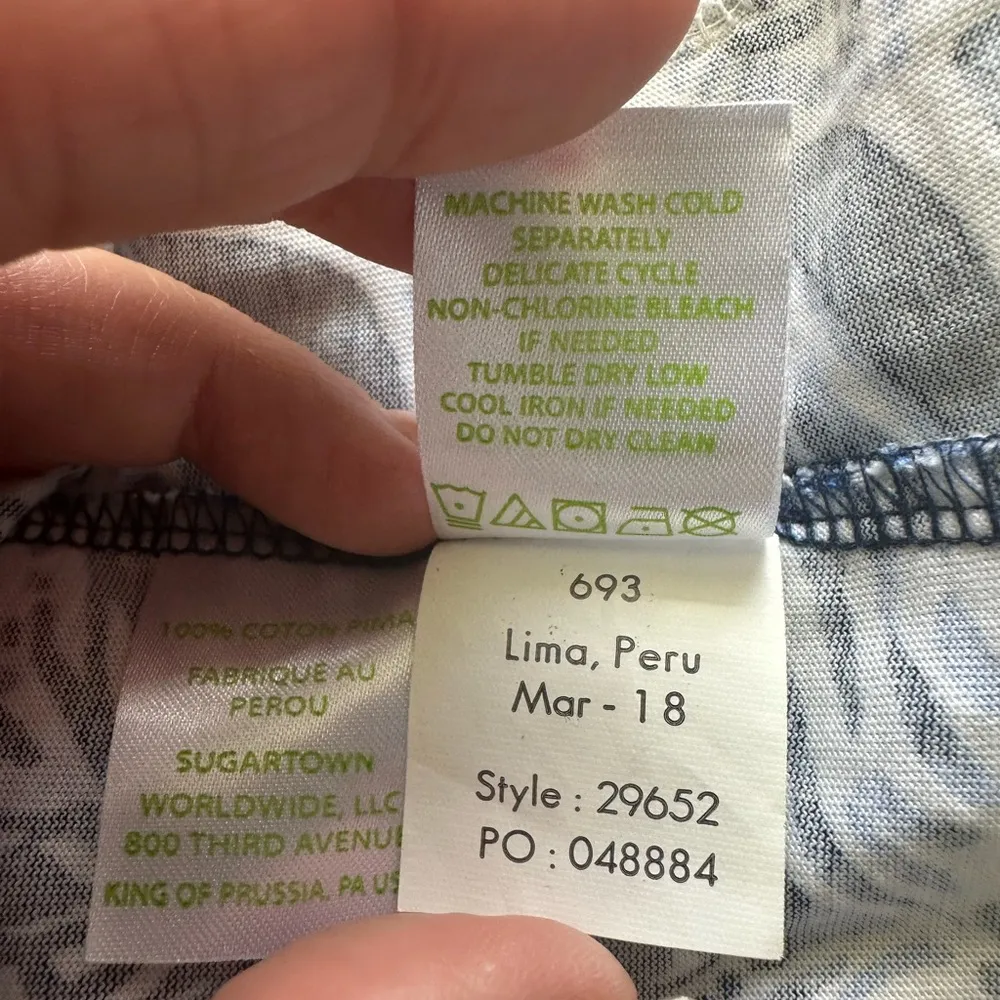 Lilly Pulitzer NWOT 100% Pima Cotton A Mermaids Tail Marlow Mini Dress XS - Image 13