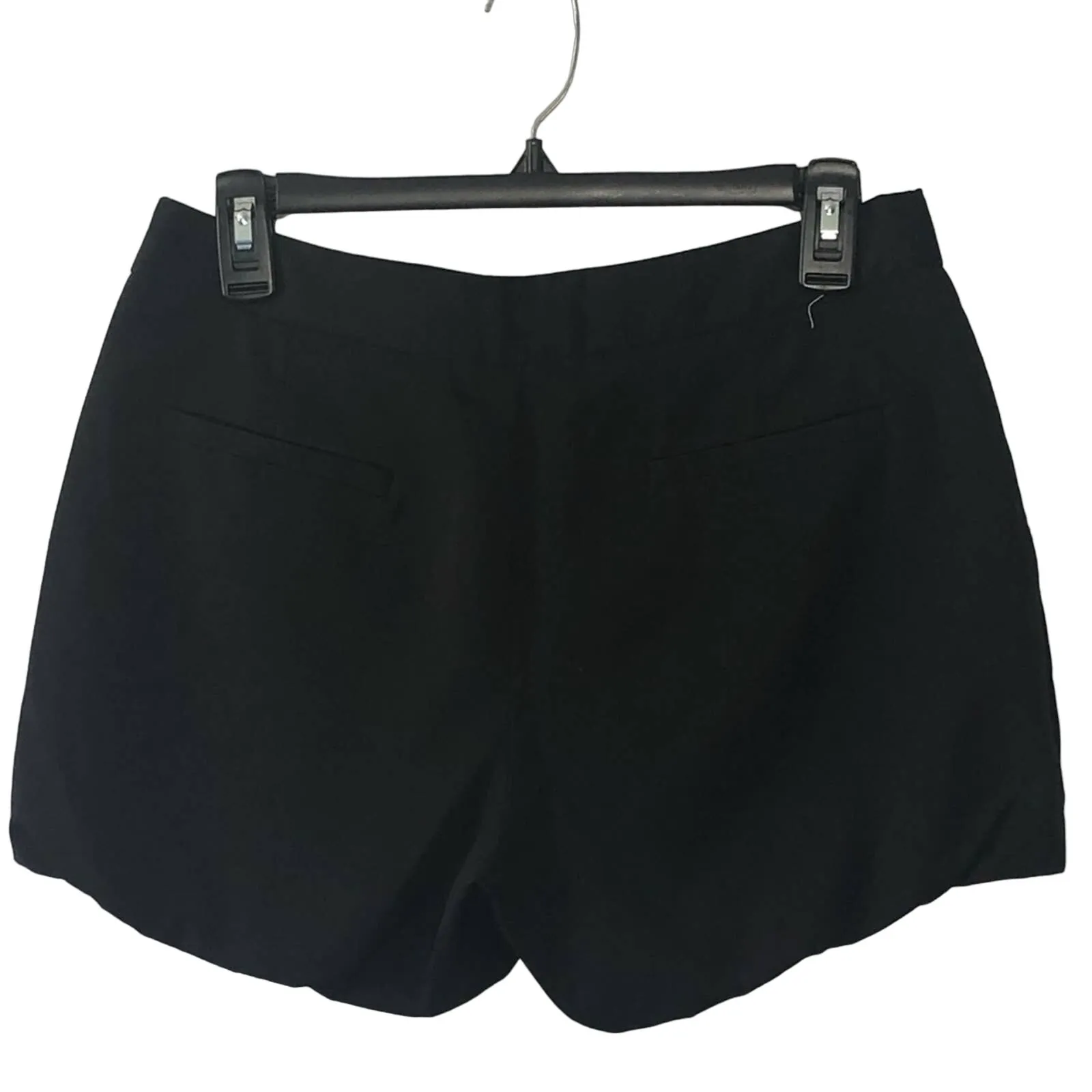 BCBGeneration Black Bubble Leg Dress Shorts Size 6 Pleated Lined Chic - Image 14