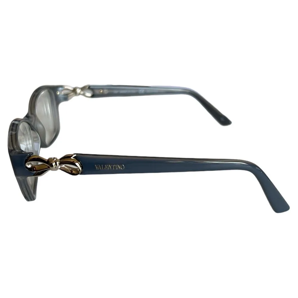 Valentino V2621 51-16-125 Blue Eyeglasses Frames - Image 2