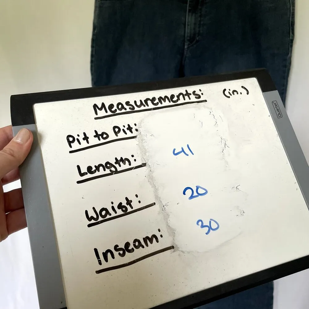 Gander Mountain Guide Series blue jeans dark wash fleece lined cotton women's 18 - Image 4