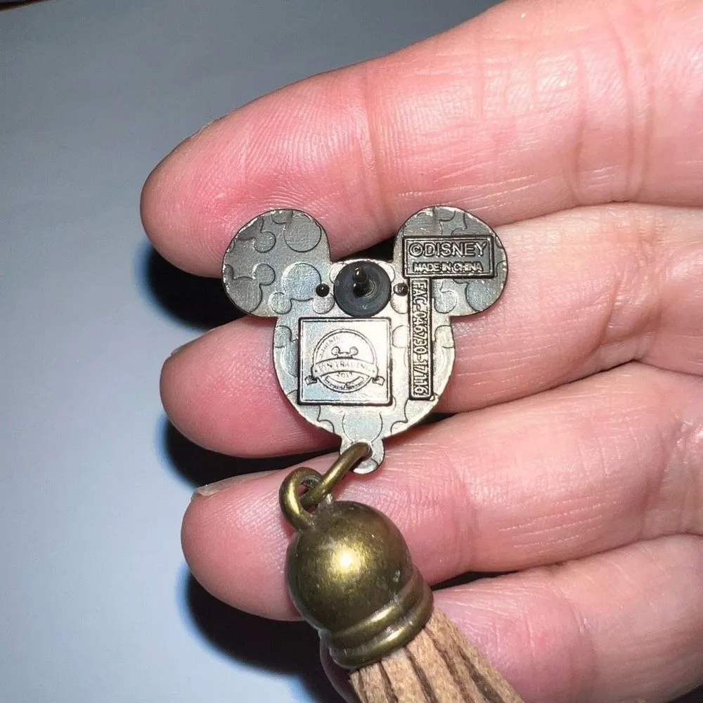 Disney Mickey Icon Pin - Tassel - Image 4