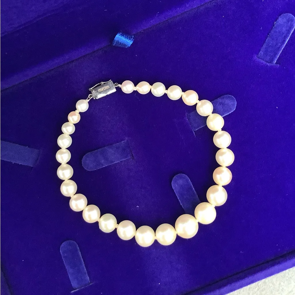 Authentic PEARL BRACELET 🔥 Silver - Image 6