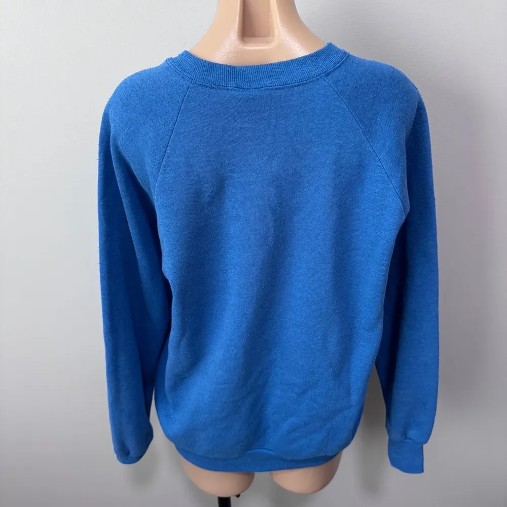 Gatlinburg Tennessee Fruit of the Loom Vintage Large Crewneck Sweatshirt Blue - Image 3