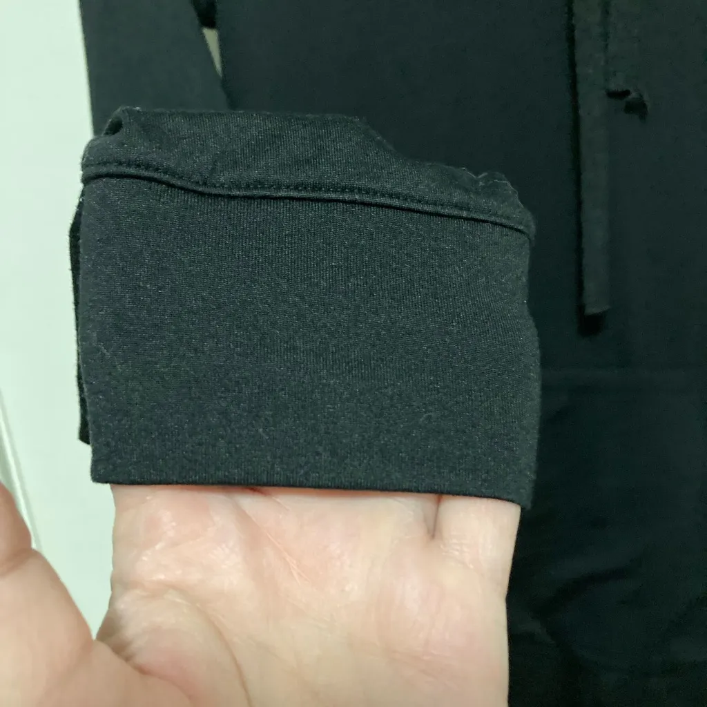 Fabletics Yukon Black Hoodie Dress - Image 8