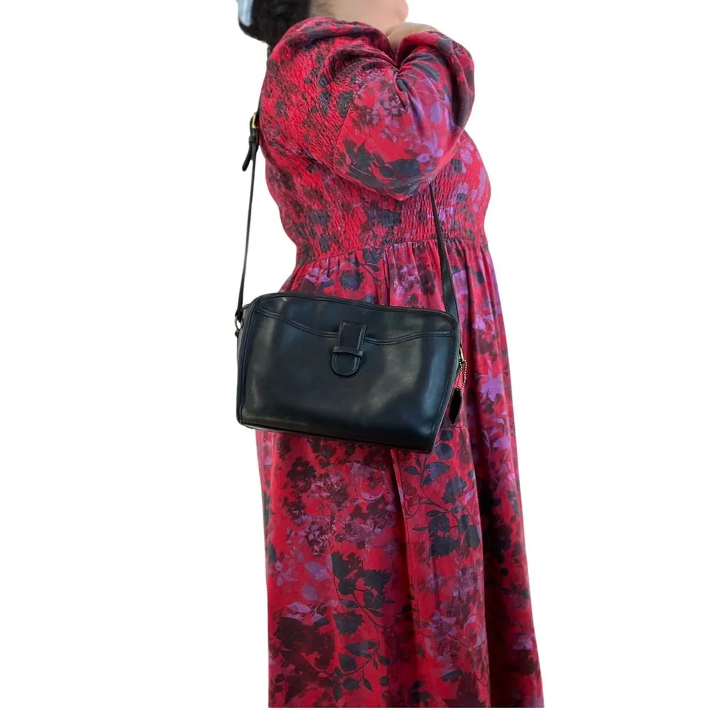 Coach Brighton Bag 9895 Vintage Black Leather Handbag Purse Rehab Project Bag - Image 16