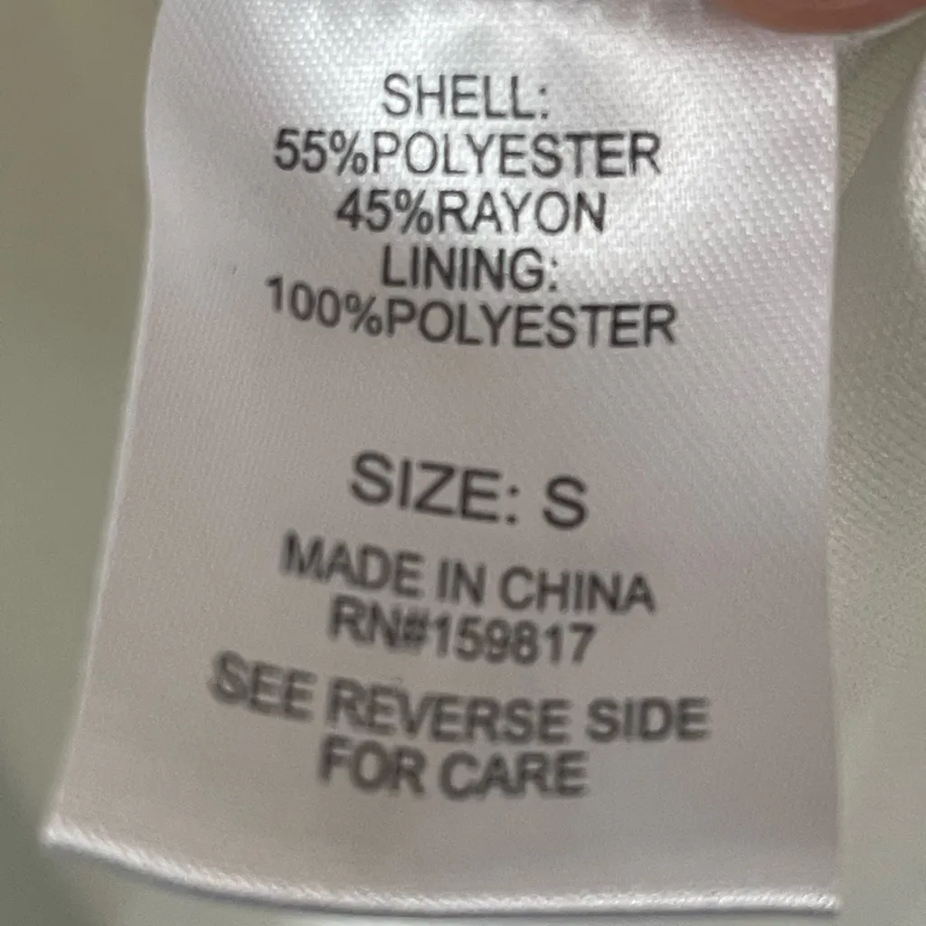 Altard State Long Sleeve White Ruched Top Mini Dress Babydoll Coquette S 🤍 - Image 4