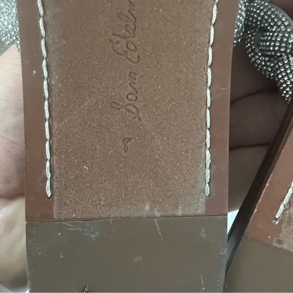 SAM EDELMAN Inette Metalllic Silver Slide Sandal Size 8M‎ 💛 - Image 6