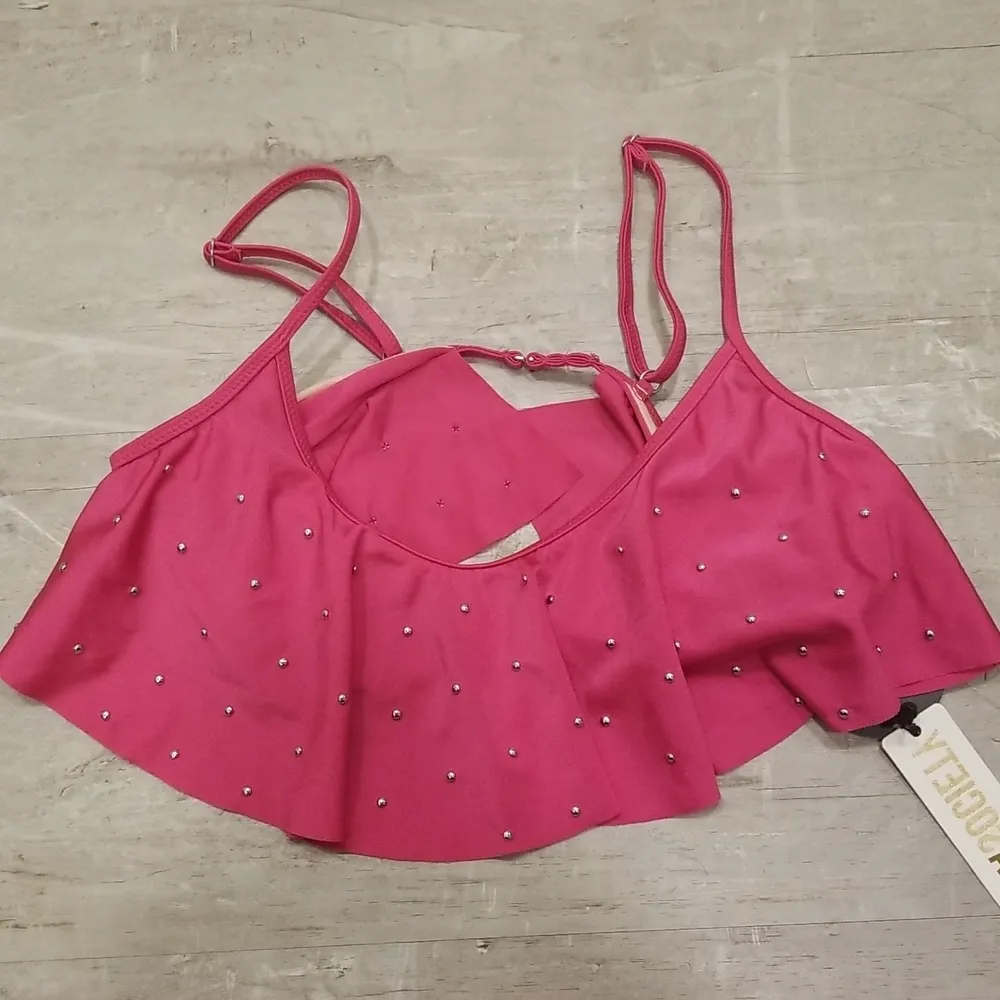 💕AMUSE SOCIETY💕 Bikini ~ Presley Stud Top + Eliza Stud Skimpy Bottom Small NWT - Image 7