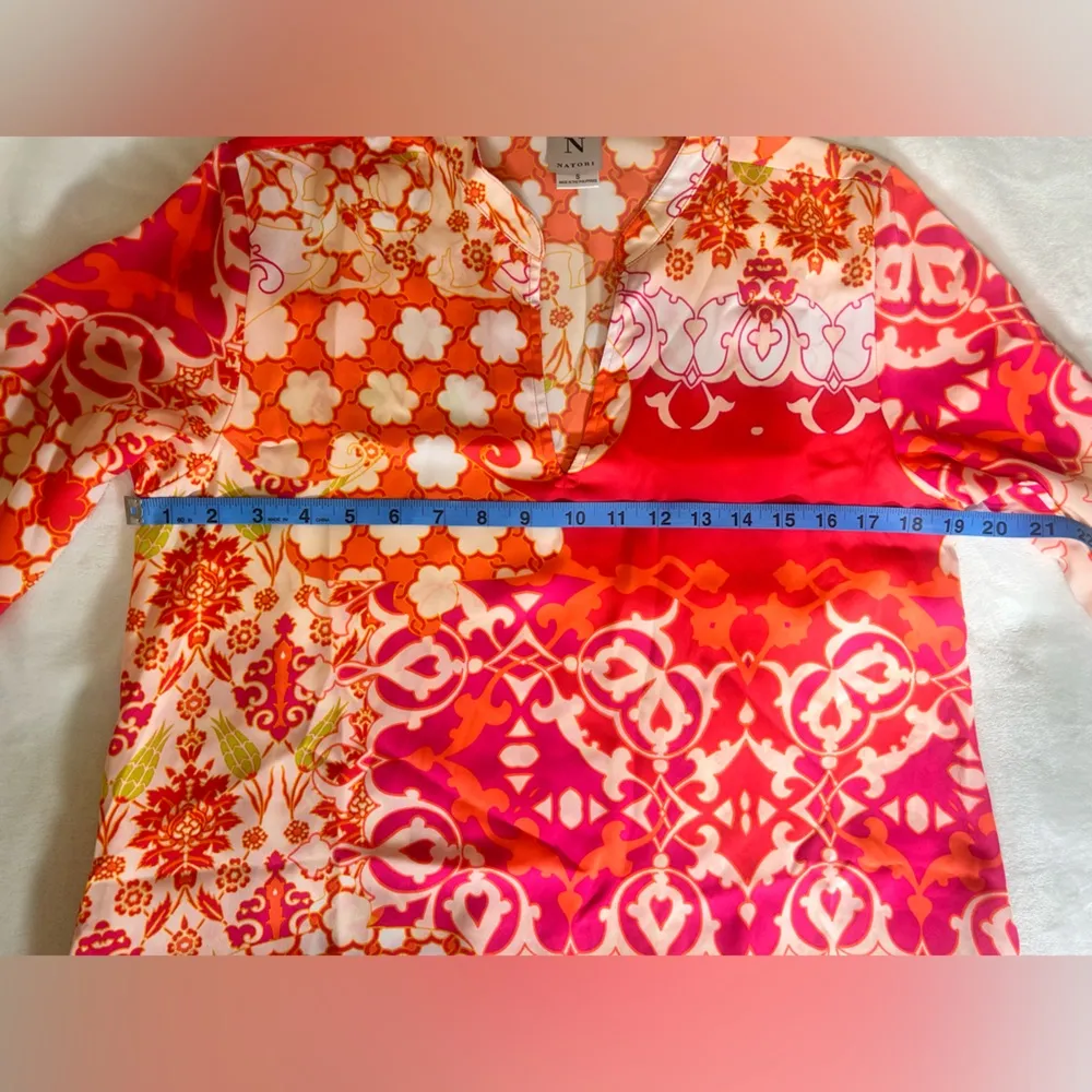 Natori Vibrant Multicolor Maxi Dress - Image 10