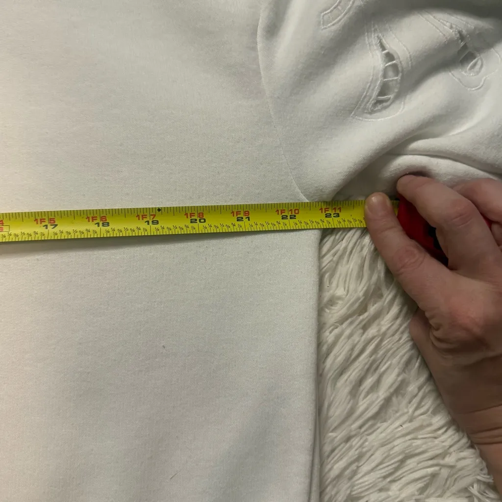 ✨Bailey/44 Embroidered Sleeve Sweatshirt — Size L - Image 6