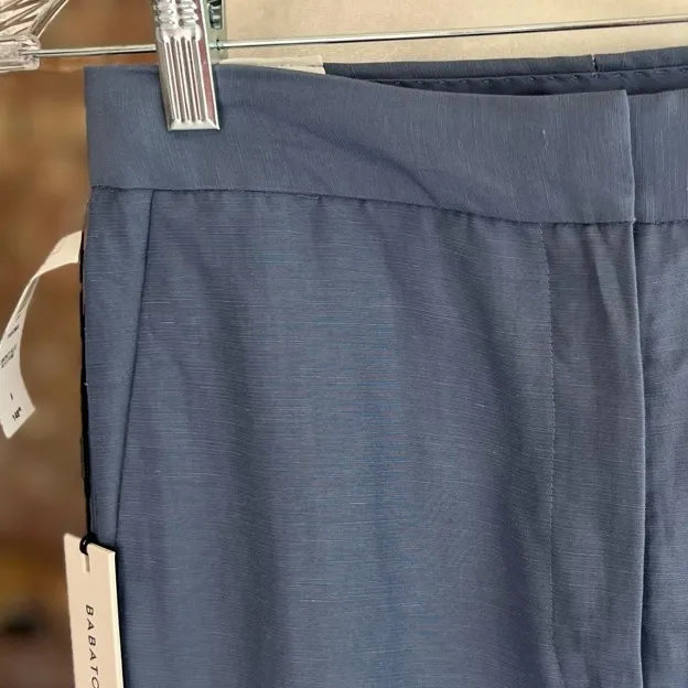 NWT Babaton Aritzia Tahoma Pants Wide Leg Linen Culottes S Party Chic Glam Mod - Image 4