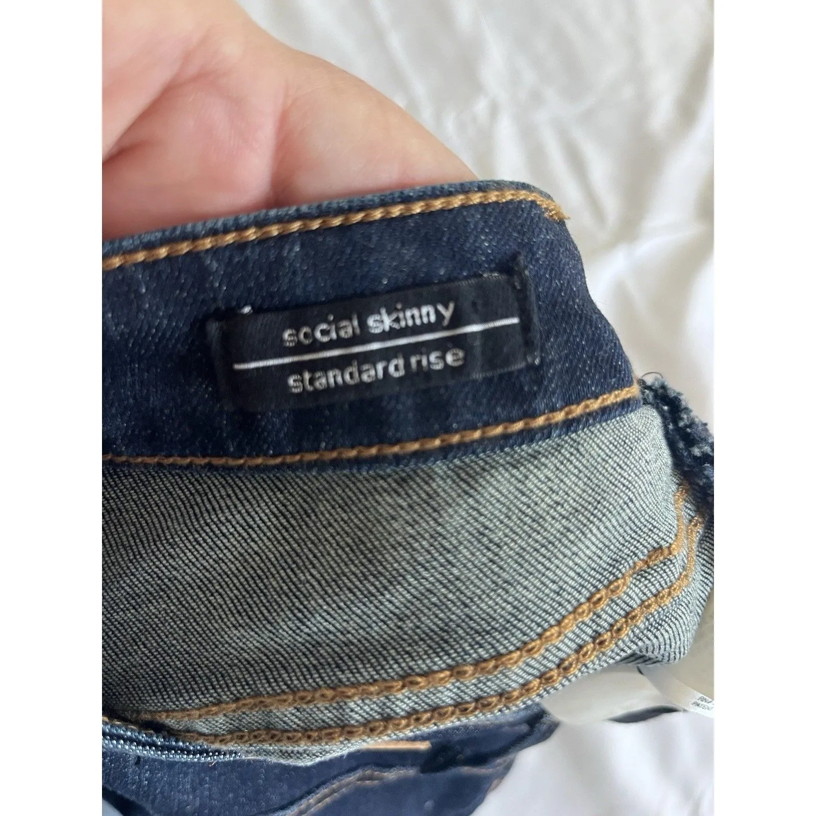 Sanctuary Denim Dark Wash Skinny Size 25 - Image 5