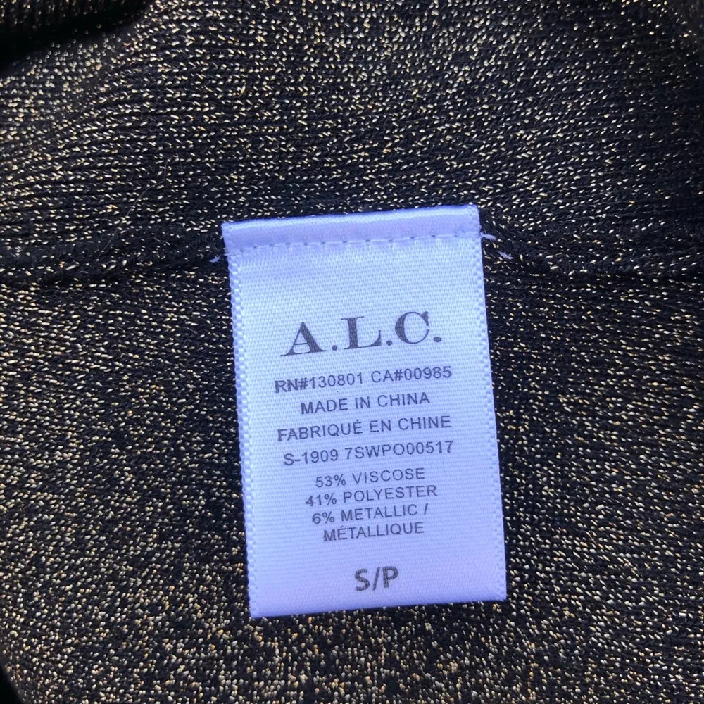 NWT A.L.C Metallic Santos Top Small - Image 7