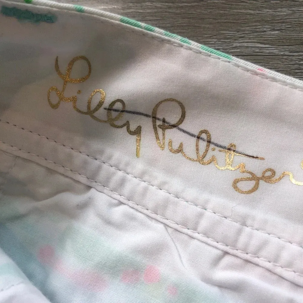 Lilly Pulitzer The Callahan Short Poolside Beach Walk Blue Size 00 - Image 6