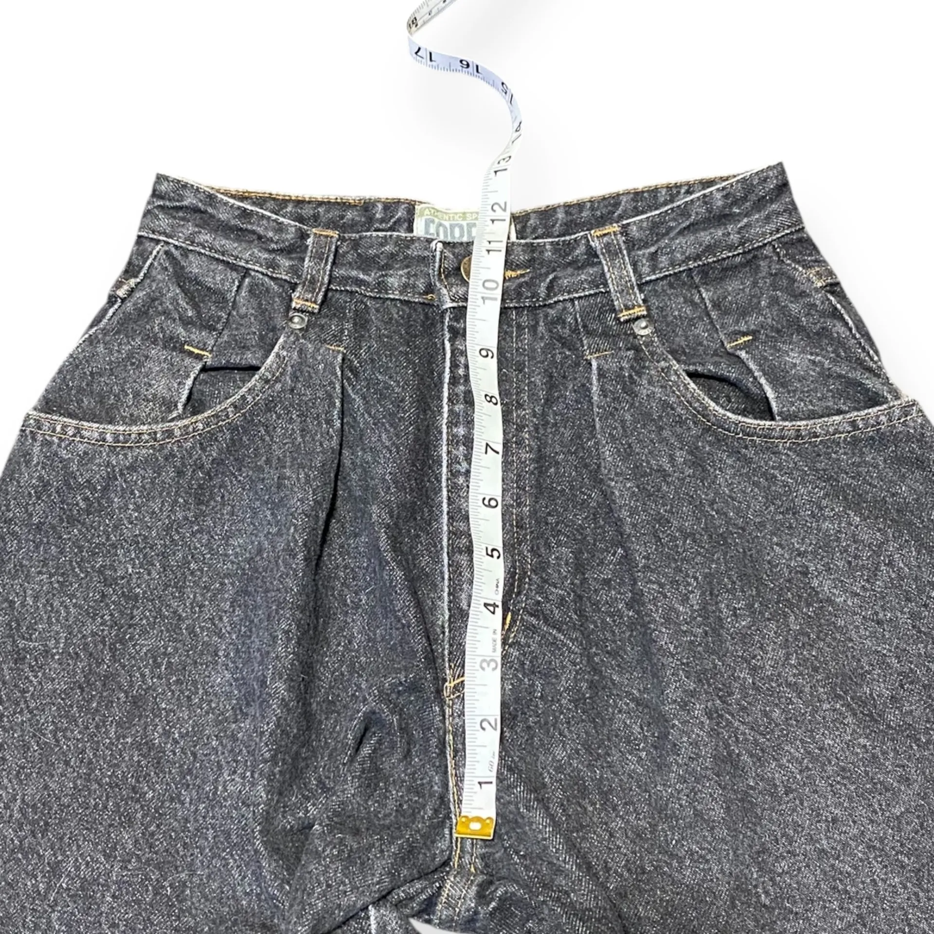 Vintage Forenza Jeans Women’s 8 Made in Italy Tapered 100% Cotton Denim Pants - Image 7