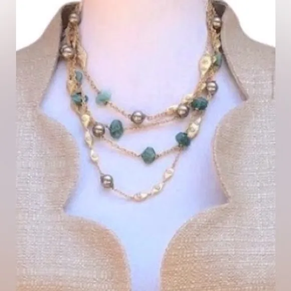 🆕 ALEXIS BITTAR Faceted Amazonite Necklace💥 - Image 10