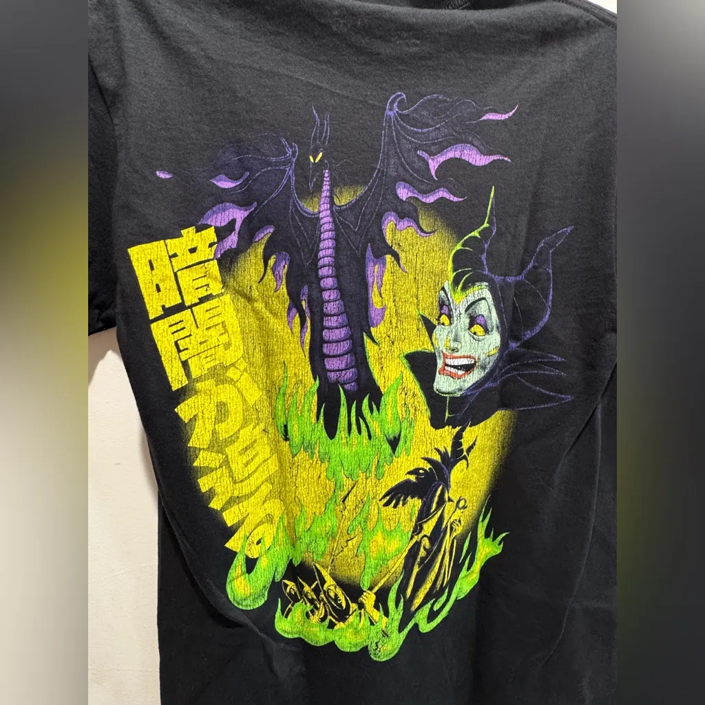 Disney Sleeping Beauty Maleficent Japanese Double-Sided T-Shirt - Image 6