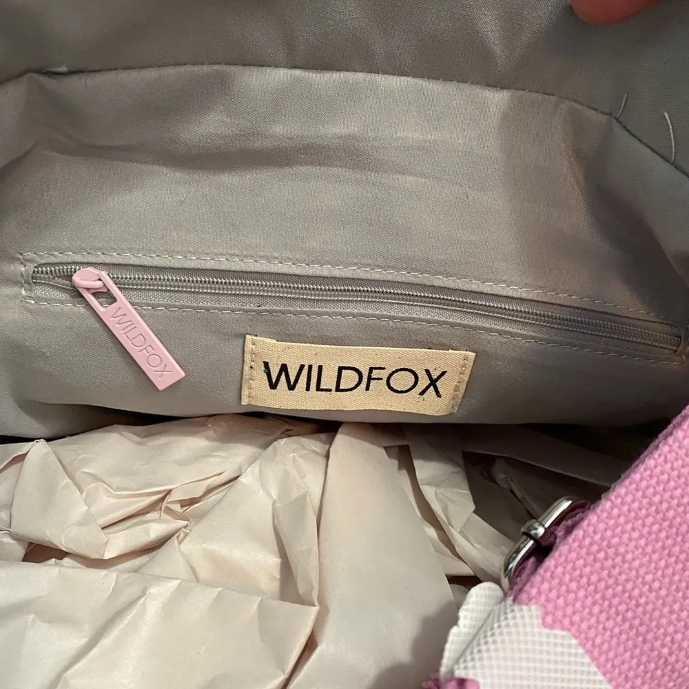 Wildfox NWT Terry Tennis/Pickle Ball Tote Bag White/Pink - Image 6