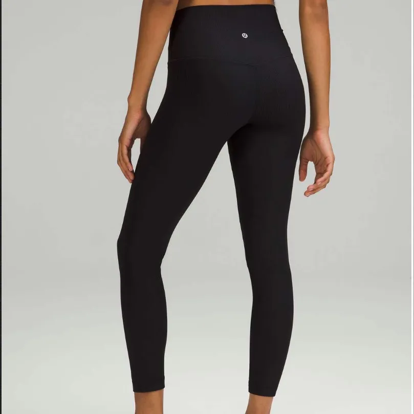 Lululemon Align Ribbed High-Rise Pant 25"
Black - Image 9