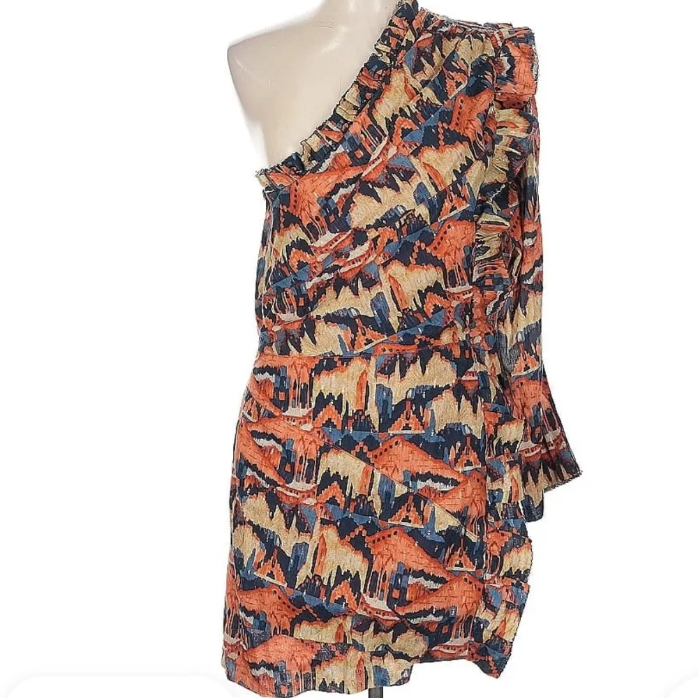 Chufy Memories Arizona
Asymmetrical One Shoulder
Dress Sz L Large Orange - Image 8