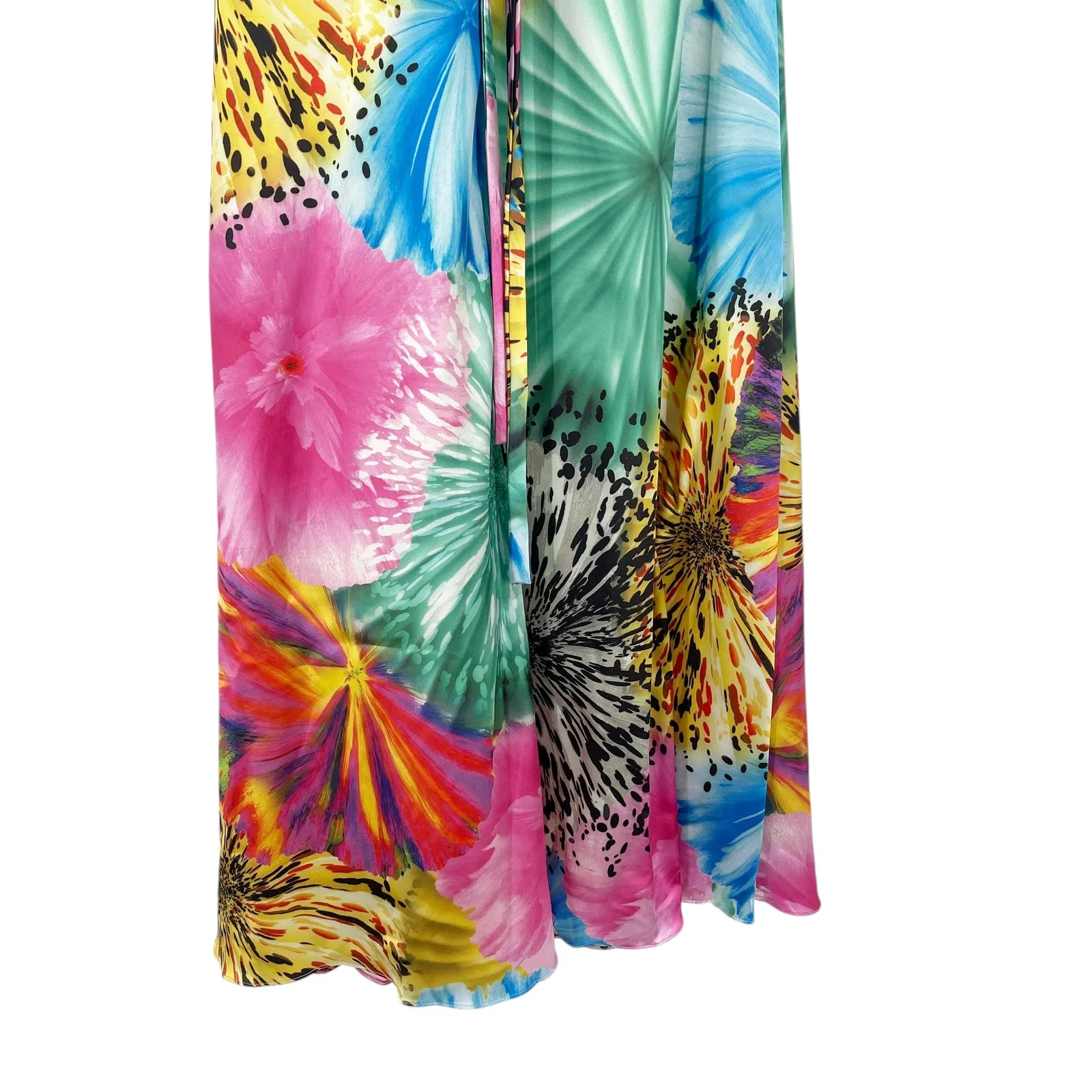 Vintage Kiss Kiss Formal Strapless Beaded Dress Size 4 Dopamine Dressing Y2K - Image 8