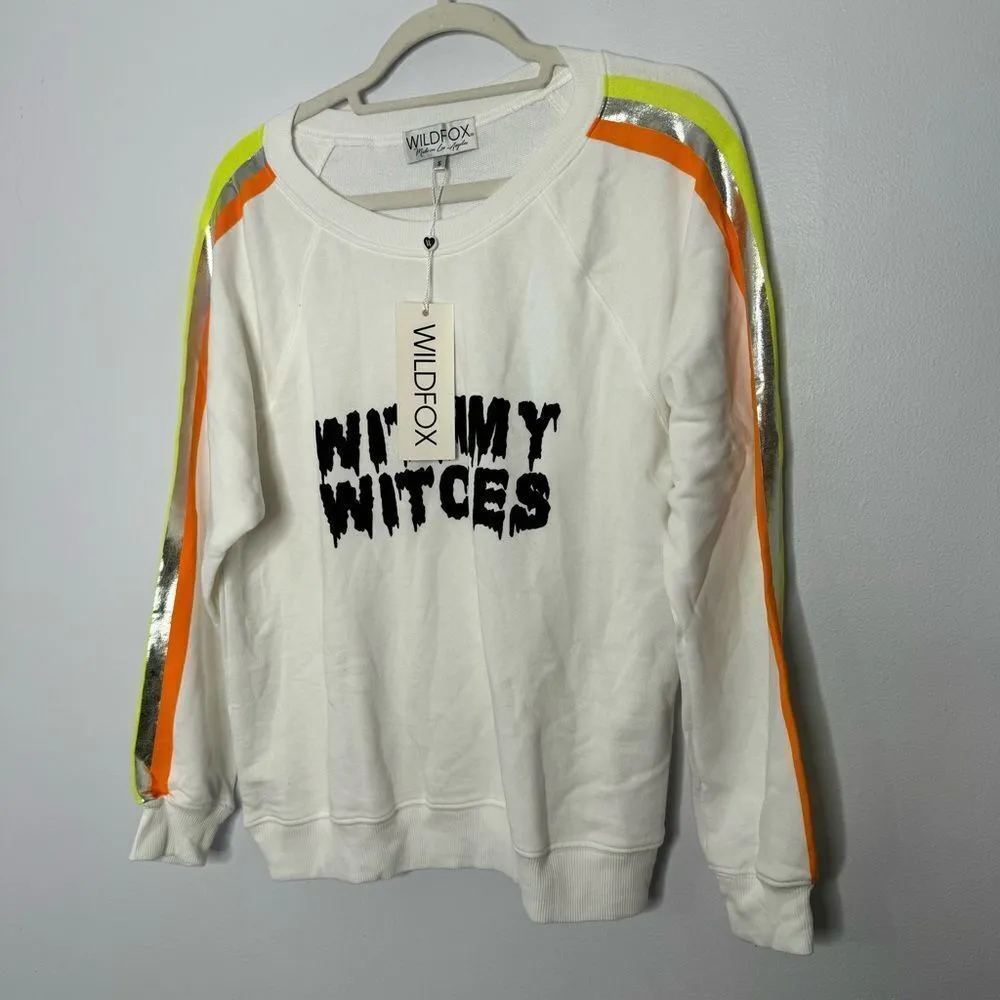 Wildfox With My Witches sweatshirt size small - Image 4