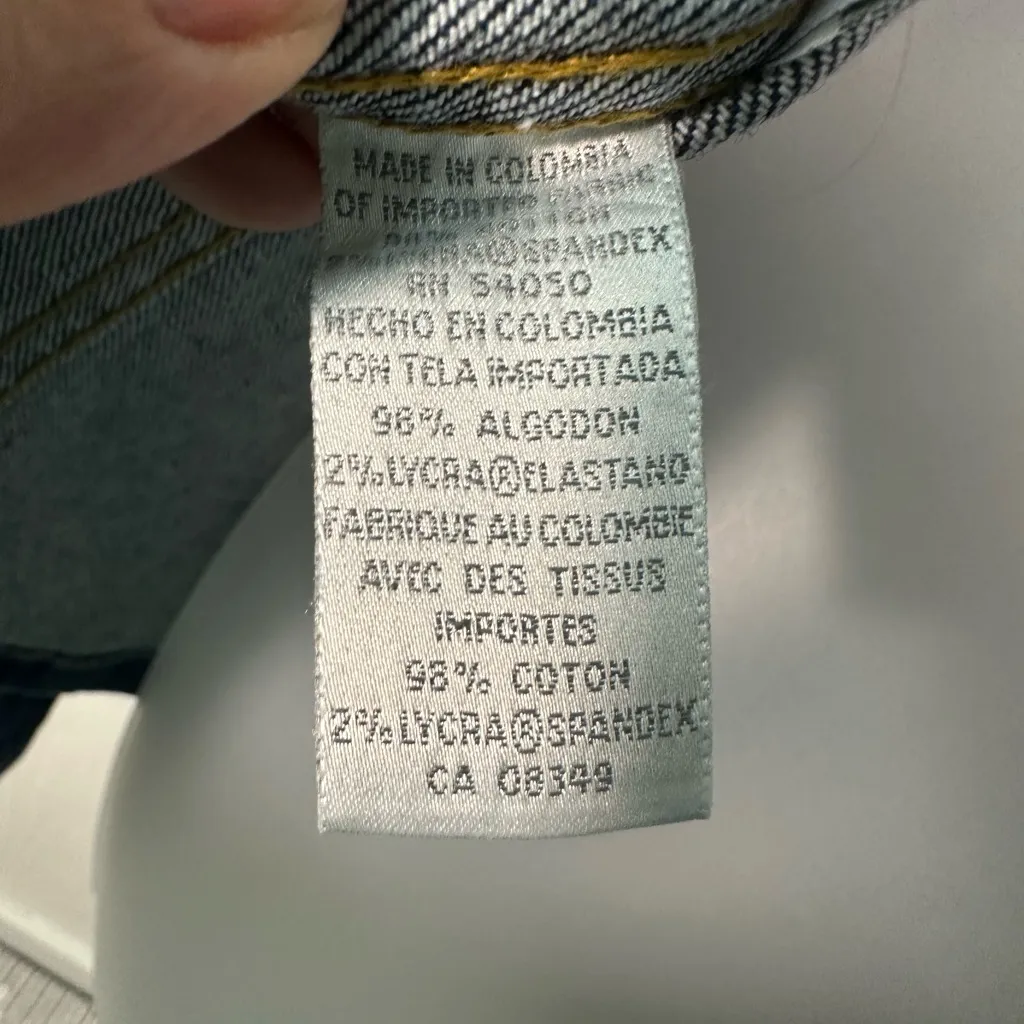 Jones New York Sport Women’s Denim  Button Jacket Size Large EUC - Image 5