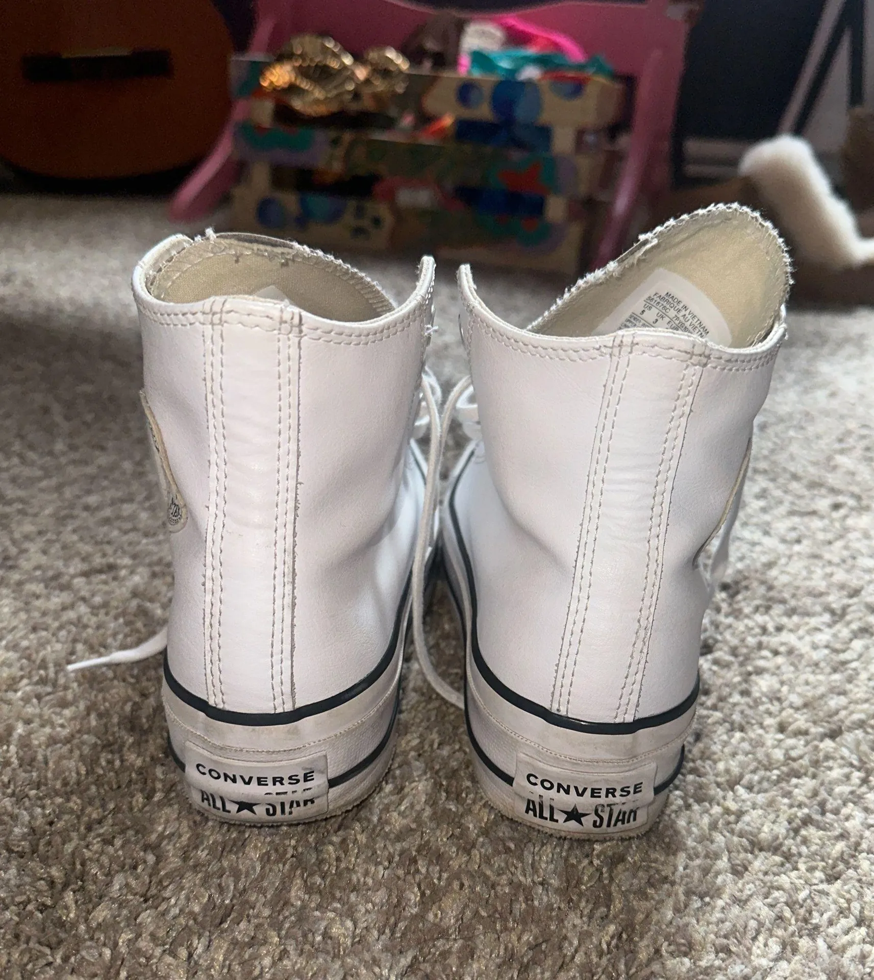 Platform High-Top Converse Sneakers  - Image 3