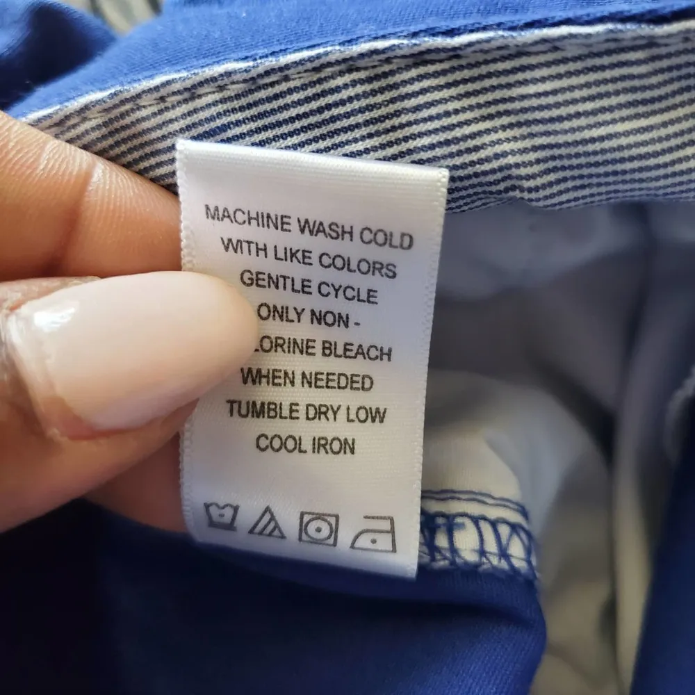 Land N Sea Blue Shorts 16 Size 14 - Image 7