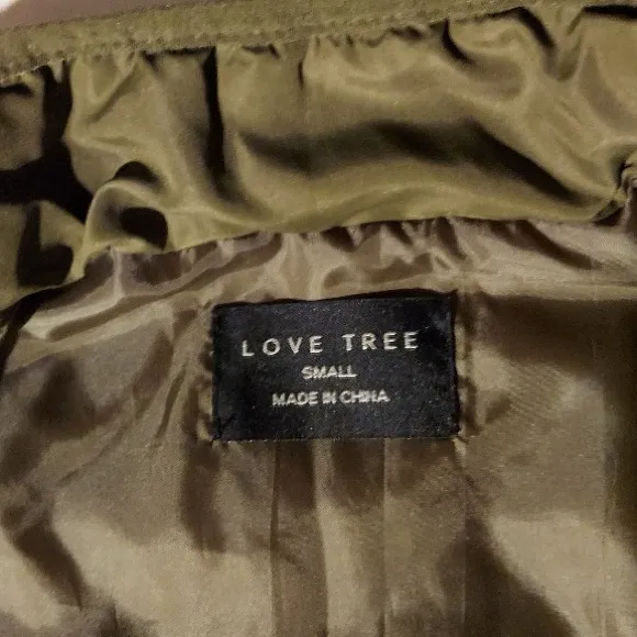 Love Tree Khaki Outerwear - Image 2