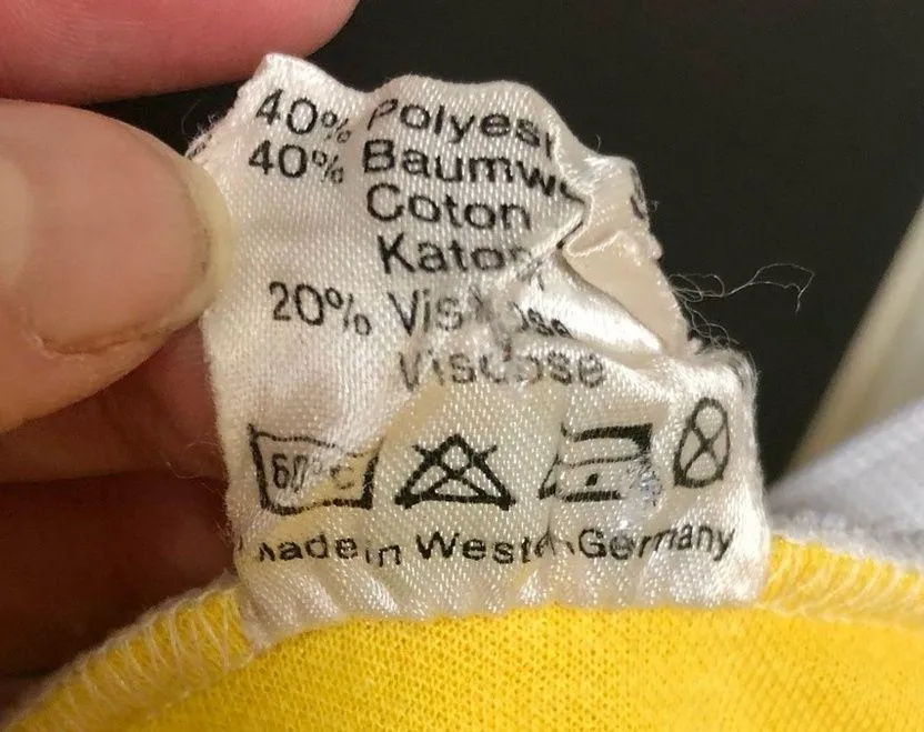 Vintage 70s 80s Erima Soccer Jersey Goalie West Germany Futbol Football size Med Yellow - Image 11