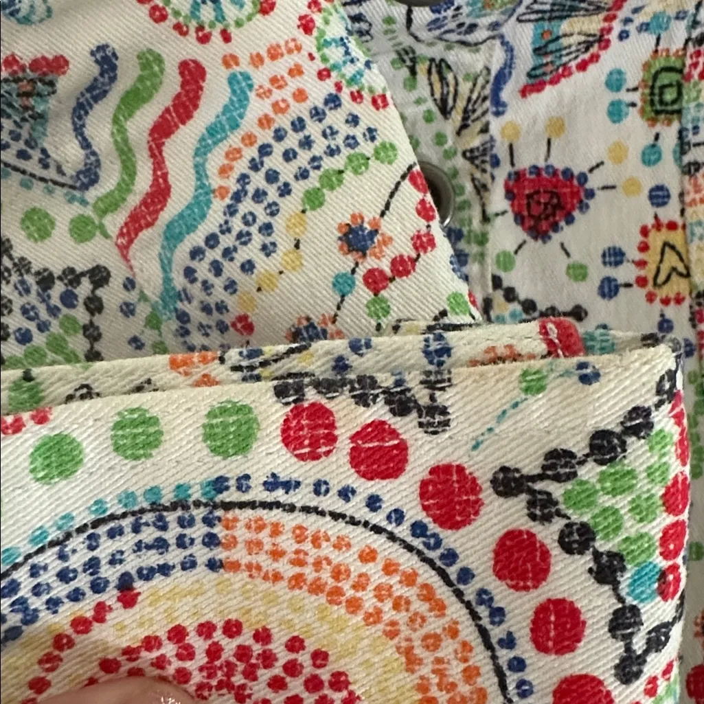 Ruby Rd. Multicolor Button Down Jacket Size 10P - Image 15