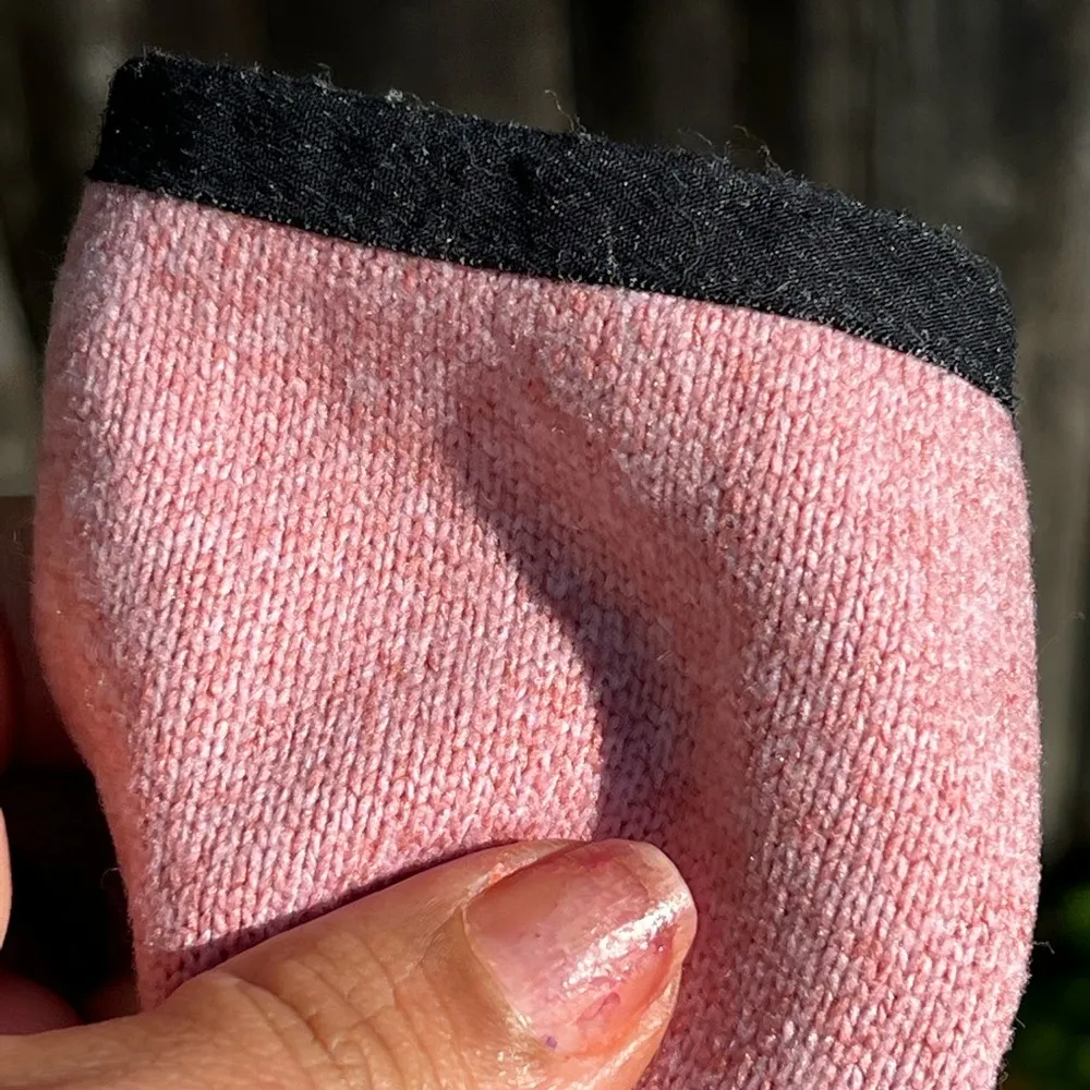 Pink Victoria’s Secret fleece hoodie crop sweater - Image 8